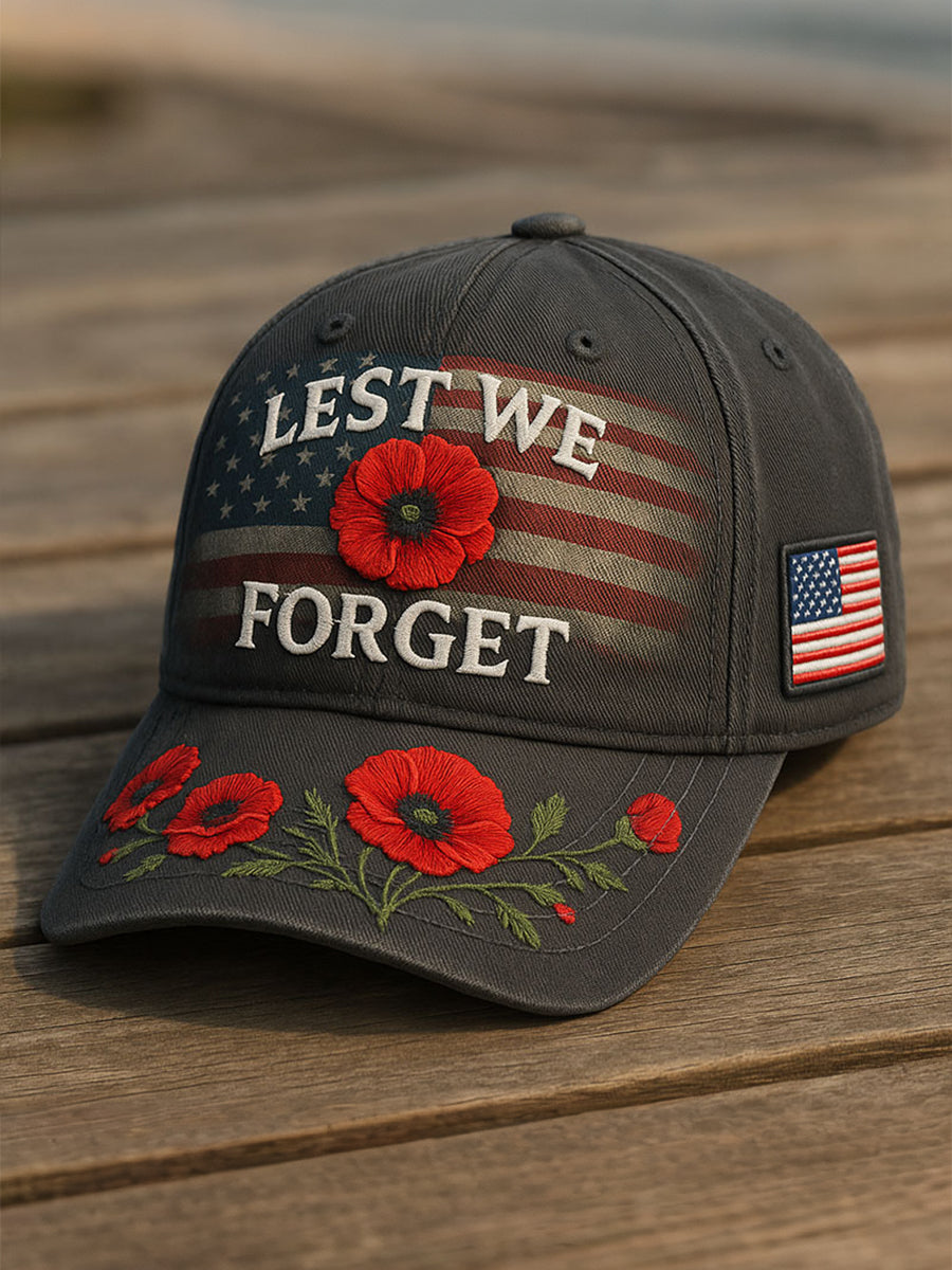 Memorial Day Print Hat