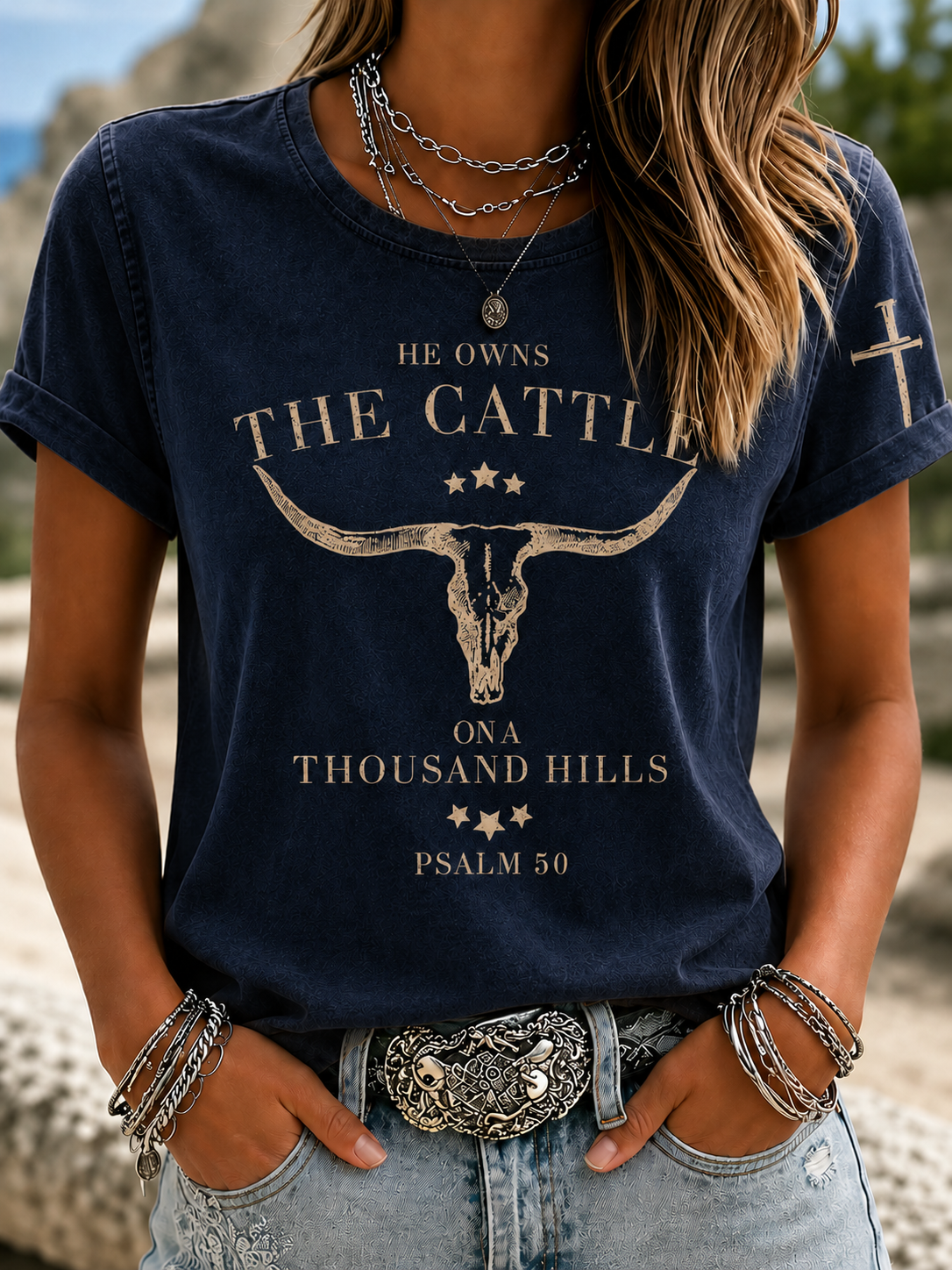 Women'S Western Christian T-Shirt