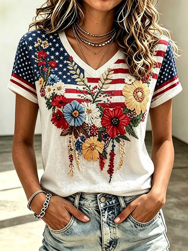 Women's 250th Anniversary Printed T-shirt