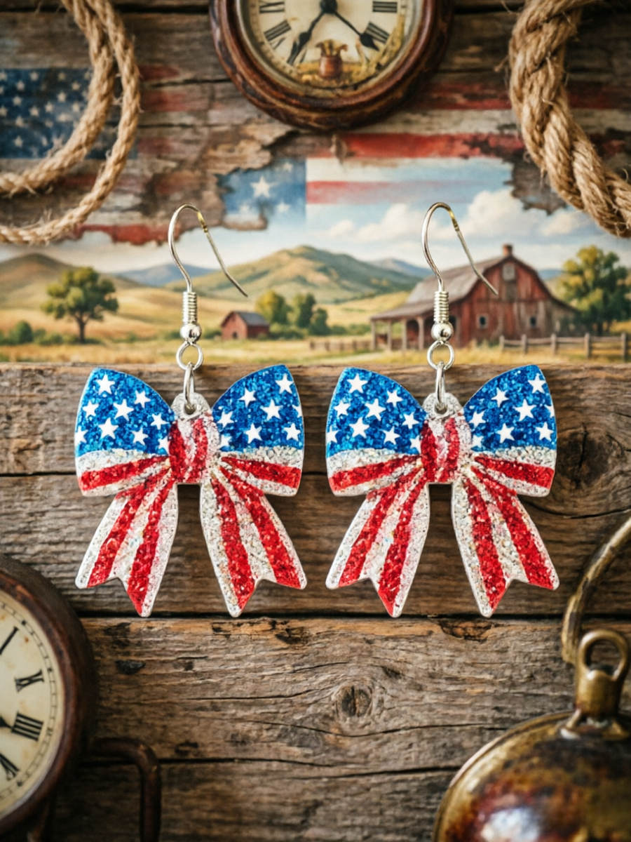 Women'S 250Th Anniversary Sparkling Diamond Earrings