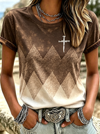 Women'S Retro Casual T-Shirt