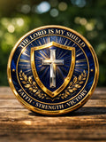 Faith & Strength Christian Challenge Coin