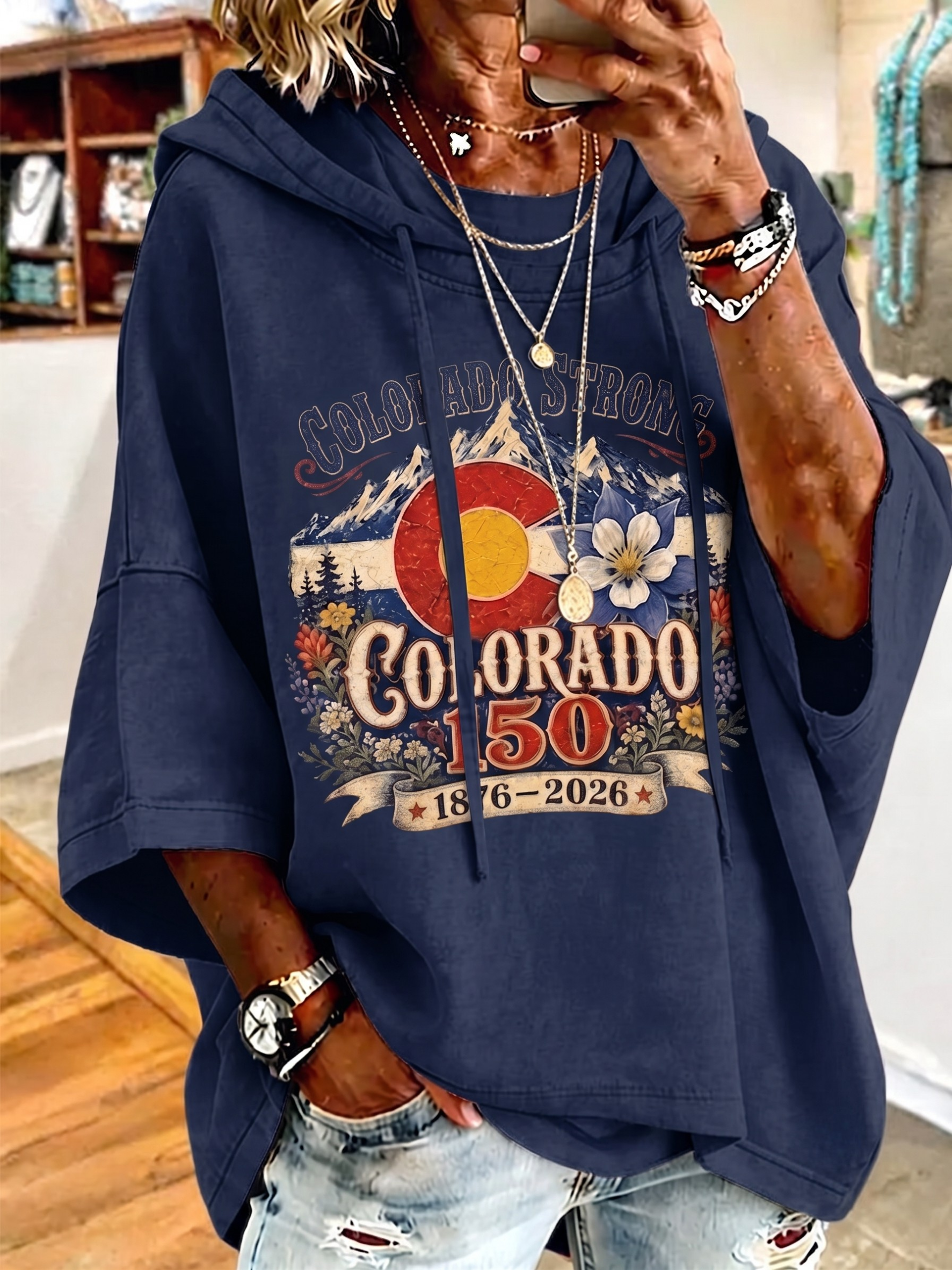 Women's Casual Colorado Strong T-shirt