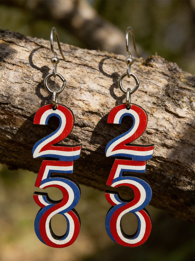 250th Anniversary Earrings