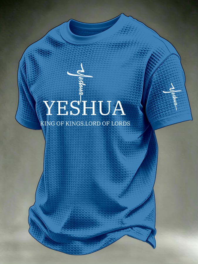 Men's “Faith” waffle knit T-shirts