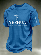 Men's “Faith” waffle knit T-shirts