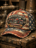 Men's Vintage Old Fuckers Club Printed Hat