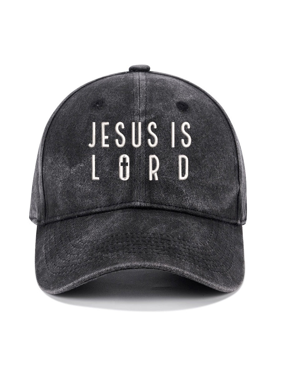 Unisex Jesus Is Lord Print Hat