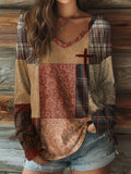 Women's Faith Casual Printed Top