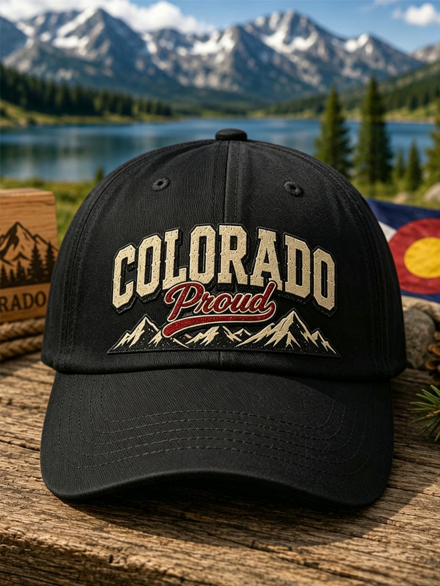 Retro Print Baseball Cap