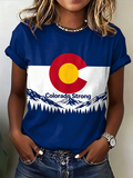Women's Casual Colorado Strong T-shirt