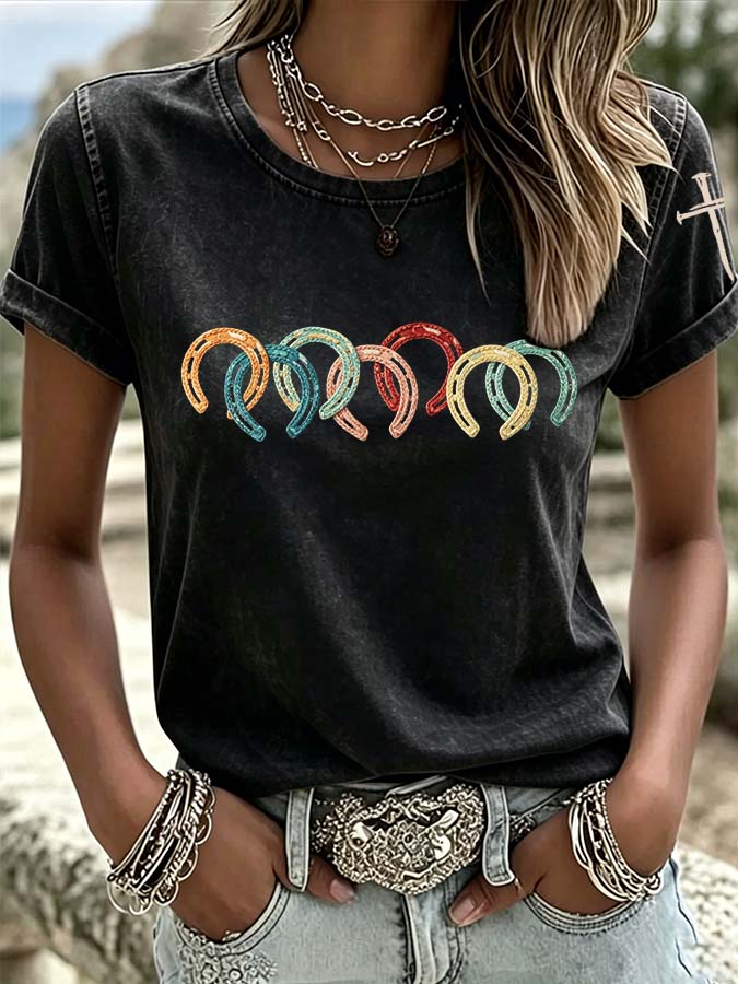 Women'S Faith Printed T-Shirt