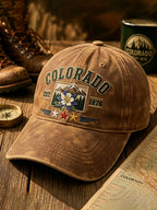 Unisex Colorado Casual Baseball Cap
