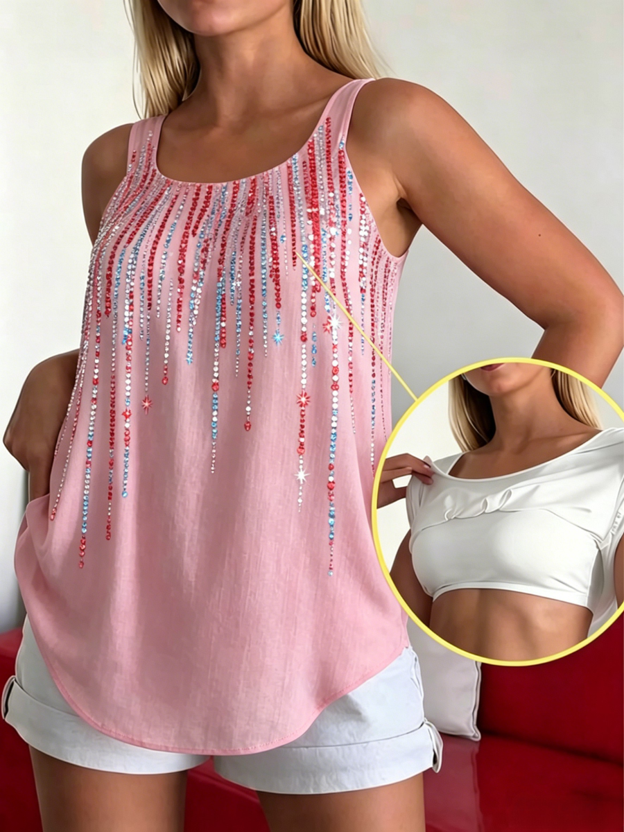 Women's 250th Anniversary Commemorative Printed Tank Top