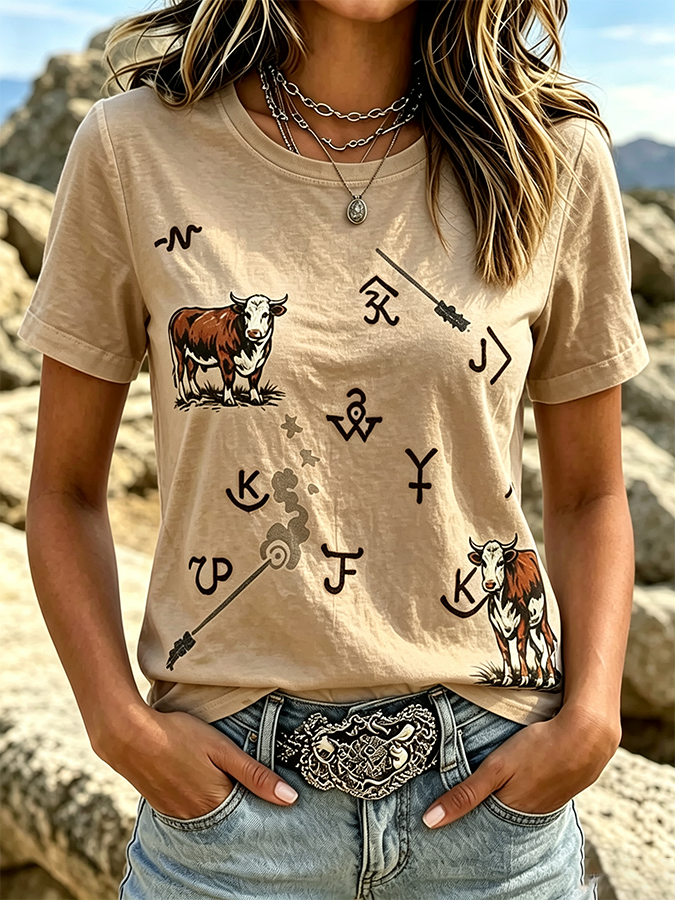 Women's Faith Western Christian T-shirt