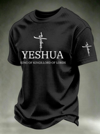 Men's “Faith” waffle knit T-shirts