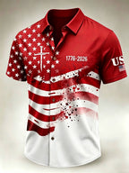 American Independence Day Men's Casual Shirt