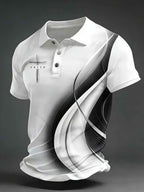 Men's Faith Casual Short-Sleeve Polo Shirt