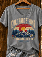Women's Casual Colorado Strong T-shirt