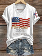Women's 250 Year Print Short Sleeve T-shirt