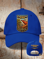 Retro Cottonwood Fire Fishlake National Forest, Beaver, Utah 2026 Print Baseball Cap