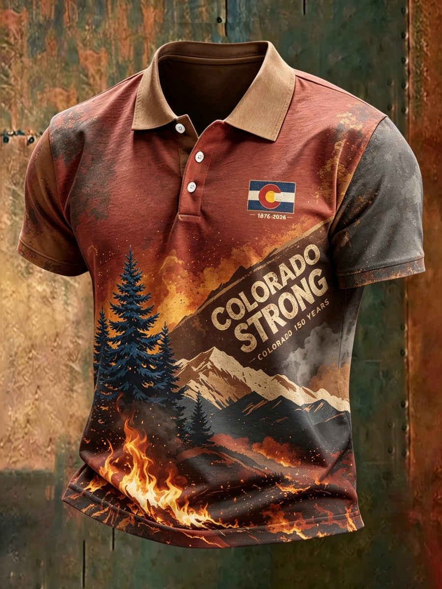 Men's Colorado Strong Vintage Short-Sleeve Shirt