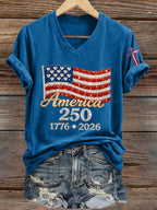 Women's 250 Year Print Short Sleeve T-shirt