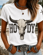 Women'S Clothing Belief Western Art Printed Casual T-Shirt