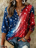 Women's 250th Anniversary Printed Casual Top
