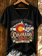 Women's Casual Colorado Strong T-shirt