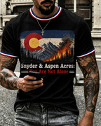 Men'S Colorado Strong: Rising From The Ashesn Printed T-Shirt