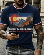 Men'S Colorado Strong: Rising From The Ashesn Printed T-Shirt