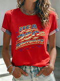 Women's 250th Anniversary Independence Day Art Print Shirt