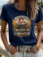 Women's Casual Colorado T-shirt