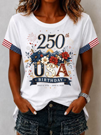 Women's 250 Years of Freedom Crew Neck T-Shirt