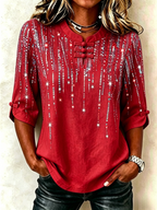 Women's 250th Anniversary Button Top