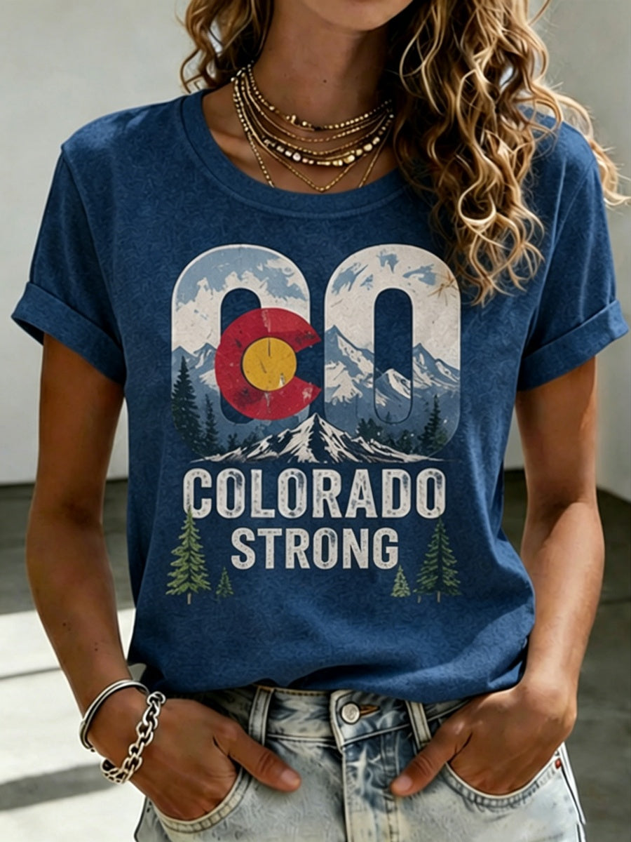 Women's Colorado Strong Casual T-Shirt