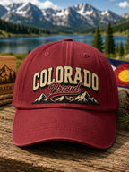 Retro Print Baseball Cap