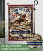 USA 250 Years We The People 1776–2026 House Flag – George Washington
