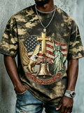 Men's Retro Faith 250th Anniversary American Short-Sleeve T-Shirt