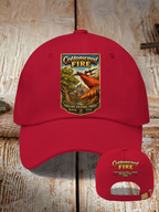 Retro Cottonwood Fire Fishlake National Forest, Beaver, Utah 2026 Print Baseball Cap