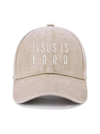 Unisex Jesus Is Lord Print Hat