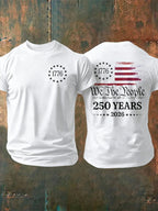 Men'S Round Neck Printed T-Shirt