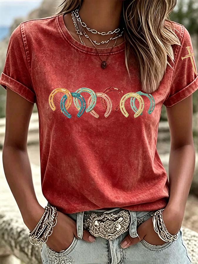 Women'S Faith Printed T-Shirt
