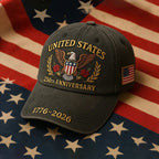CUnisex  Retro American Anniversary Printed Hat