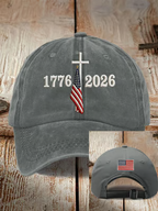 Unisex Retro 250th Anniversary Printed Hat