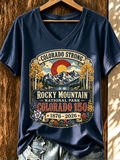 Women's Casual Colorado Strong T-shirt