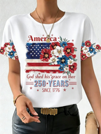 Women's 250th Anniversary Printed T-shirt