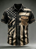 Men'S 250Th Anniversary National Print  Shirt
