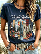Women'S Colorado Resilient  Casual T-Shirt